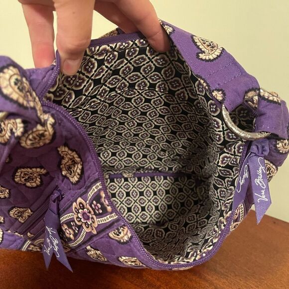 Vera Bradley Handbag in Simply Violet NWOT - Picture 6 of 10